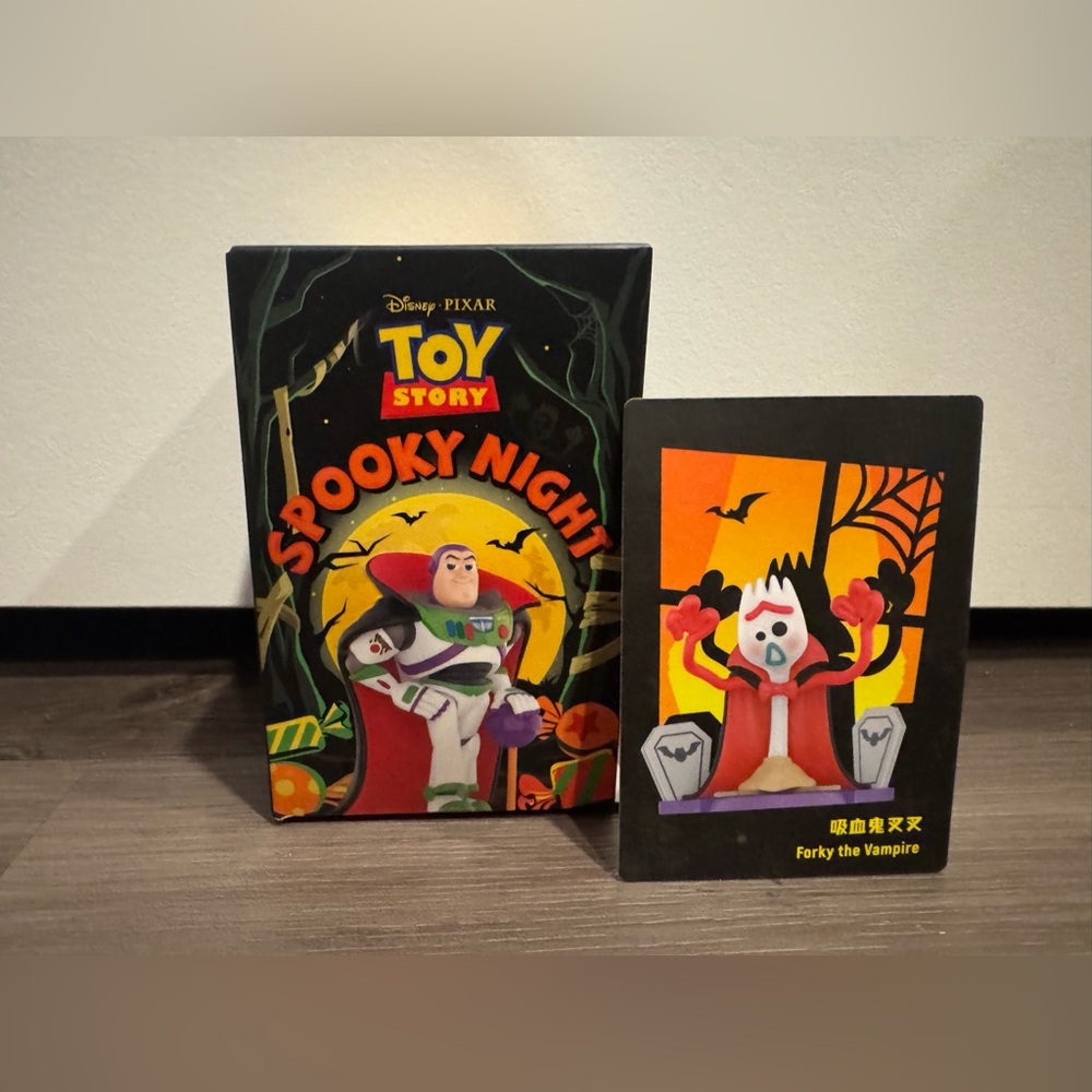 Toy Story Spooky Night Pop Mart - Forky the Vampire Confirmed